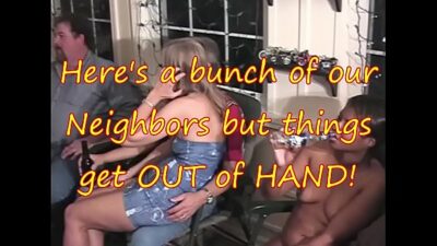 Amateur swinger party