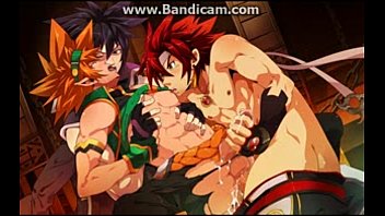Anime gay trio
